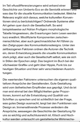 Typografische Gesellschaft München, TGM, Was Kommunikationsdesign kann, Review Studio Michael Schmitz