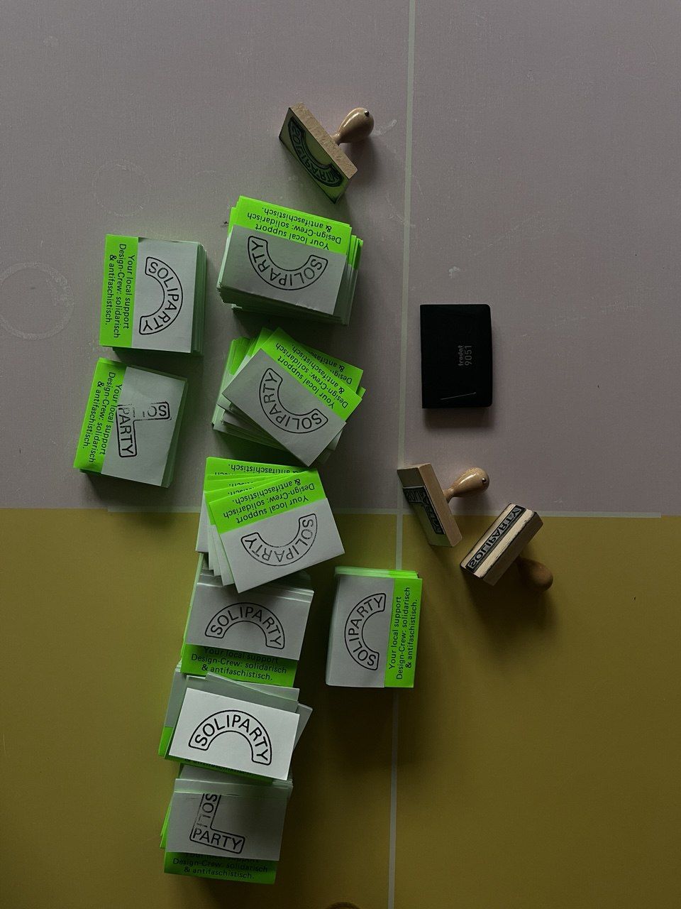 Soliparty Flyer Studio Michael Schmitz