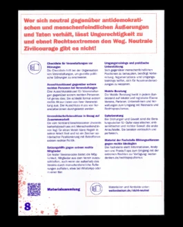 Backcover from the publication