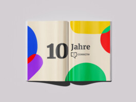 Correctiv Jahresbericht 2024 Spread Studio Michael Schmitz