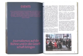 Correctiv Jahresbericht 2024 Spread Studio Michael Schmitz