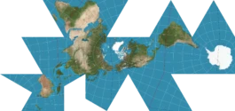 The dymaxion map from Buckminster-Fuller, Studio Michael Schmitz Studio Michael Schmitz